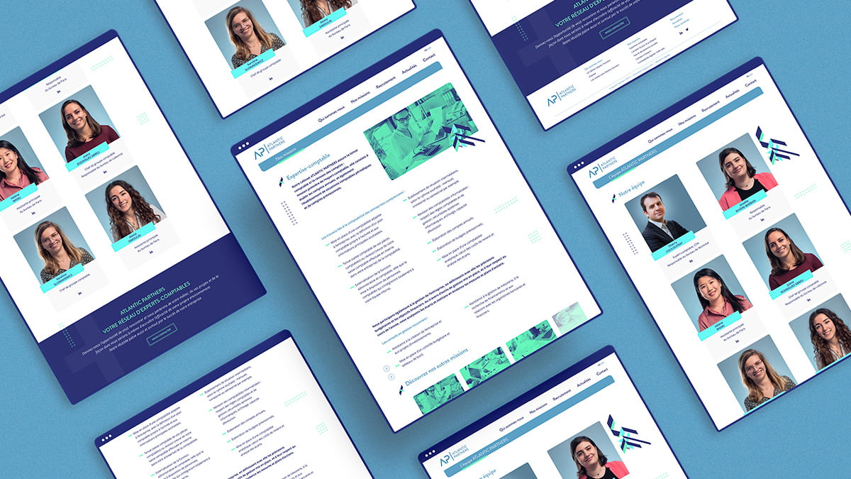 Atlantic Partners, Experts-Comptables - Création du site internet