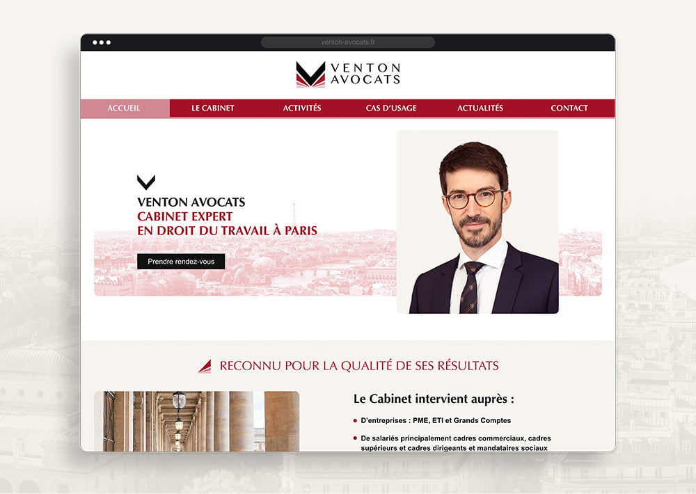 Venton Avocats, une référence Legaliss by Regliss